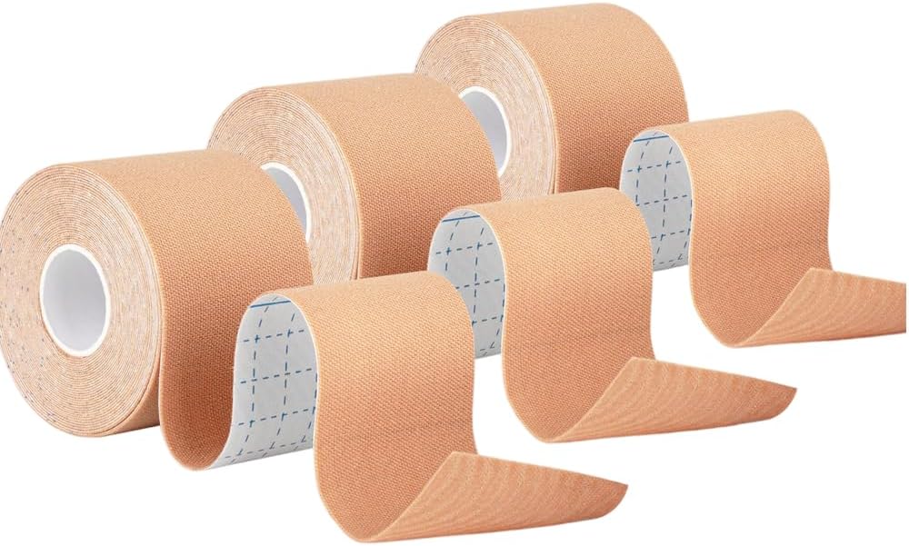 3 Pcs Boob Tape for Breast Lift - BoobTape with 10 Pcs Pastie,Body Tape for Women Invisible Breast Bra Tape Beige