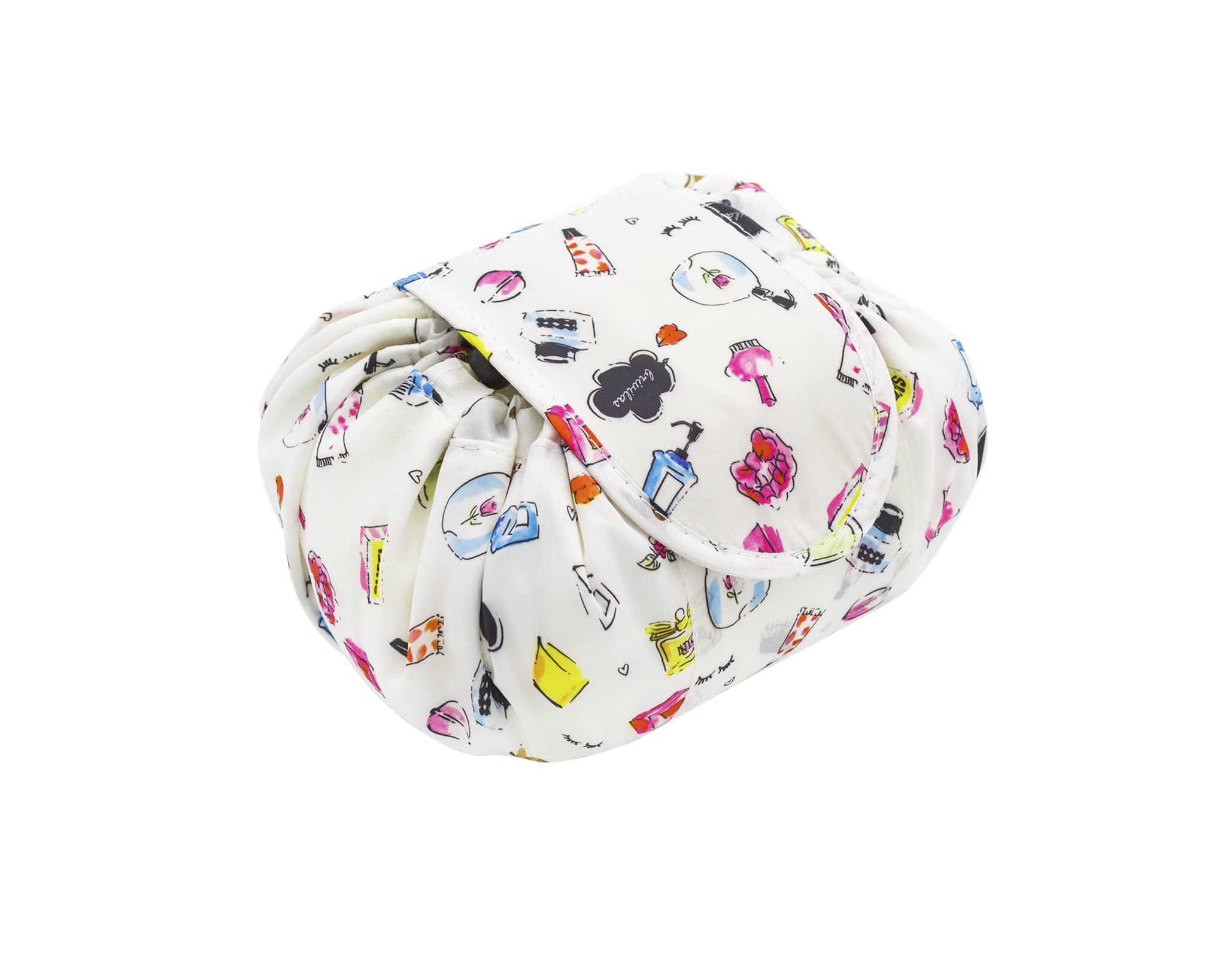 ONEGenug Cosmetic bag with drawstring, make-up bag, one-step organiser, make-up bag, cosmetic bag for lazy women