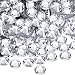WILLBOND 1440 Pack Hot Fix AB Crystals Flatback Hotfix Rhinestones Round Gems Glass Stones (Clear, 5MM)