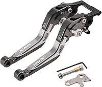 Vista 11 de Palanca de freno de embrague plegable ajustable para Xmax 125 250 300 400 XMAX250 XMAX300 2018 2023 (color : 7)