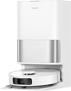 DREAME L40 Ultra A Robot Aspirador Friegasuelos, Vaciado Automático, Sistema Antienredos, Succión 24,000 Pa, Alzamiento Fregona: 10,5 mm, Estación Base Multifuncional, Autolavado, Elusión de Obstáculo