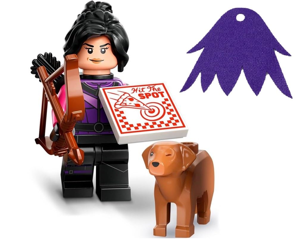 LEGO Marvel Series 2 Minifigure Kate Bishop with Purple Maleficent Cape - Superheroes 71039