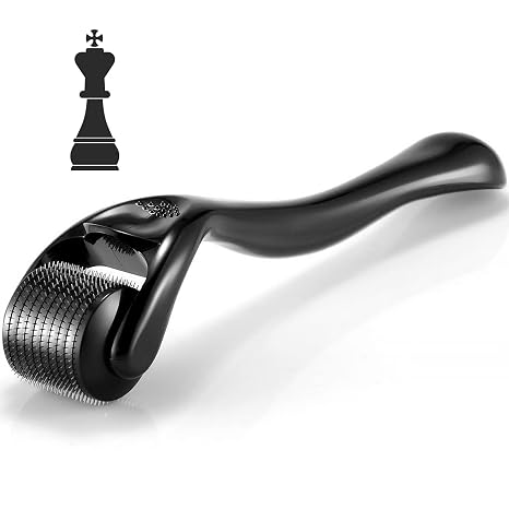 Bartroller 0,5 Mm – Dermaroller Für Haut- & Haarpflege, Microneedling Zu Hause