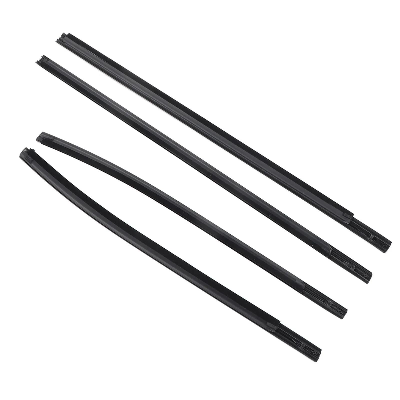 Striscia Tenuta Portiera 4 Pezzi Guarnizione Portiera E Finestrino Dell'auto Modanatura AB3Z2625554F Per Ford Per Ranger PX2 PX3 Per Wildtrak Per Raptor XLT XL Guarnizioni