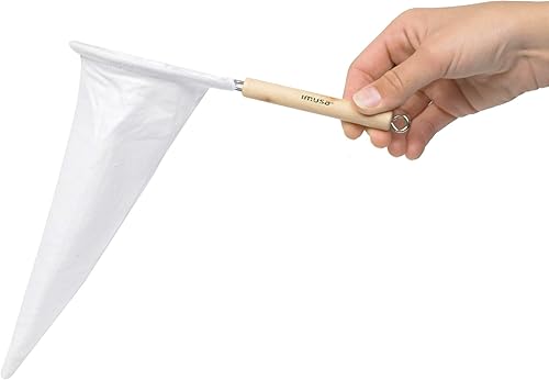 Imusa USA J100-4-50 - Colador de tela de café con mango de madera (paquete de 2)
