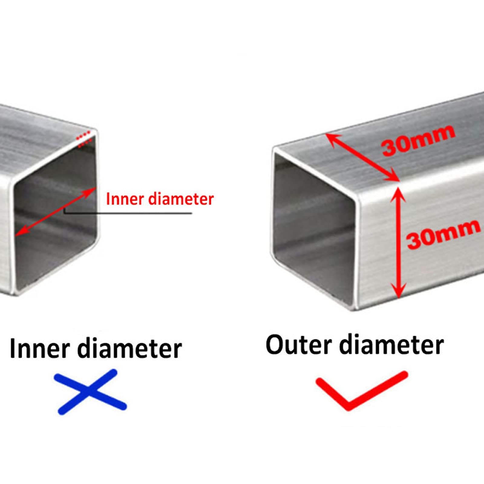 Round Black Vinyl End Cap - 2