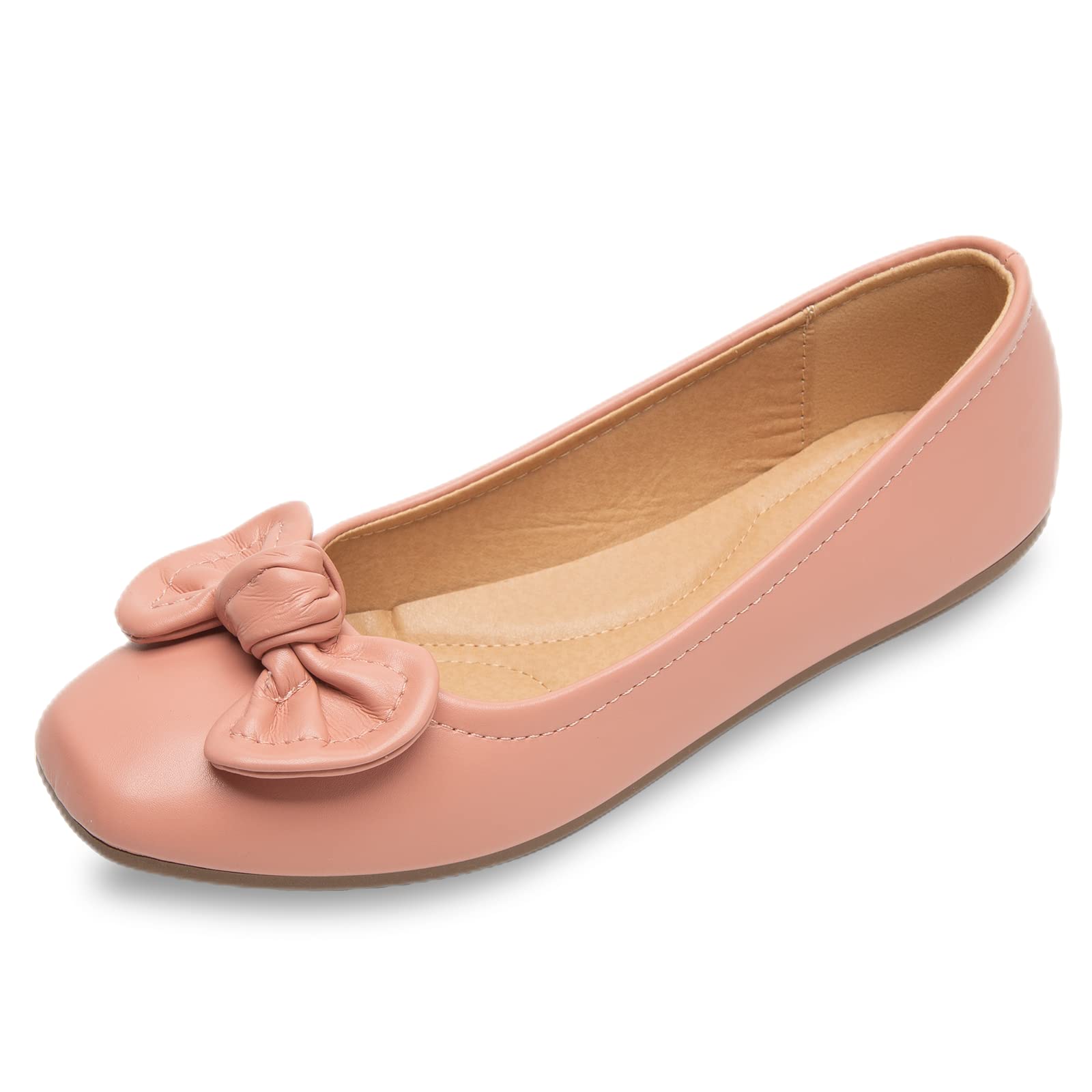 Sixth Street Womens Casual Comfortable and Lightweight Ballerina Ballet Flats - Pink- (Size-41) - SXT 031 (B0BB1QQM7G) Amazon Price History, Amazon Price Tracker