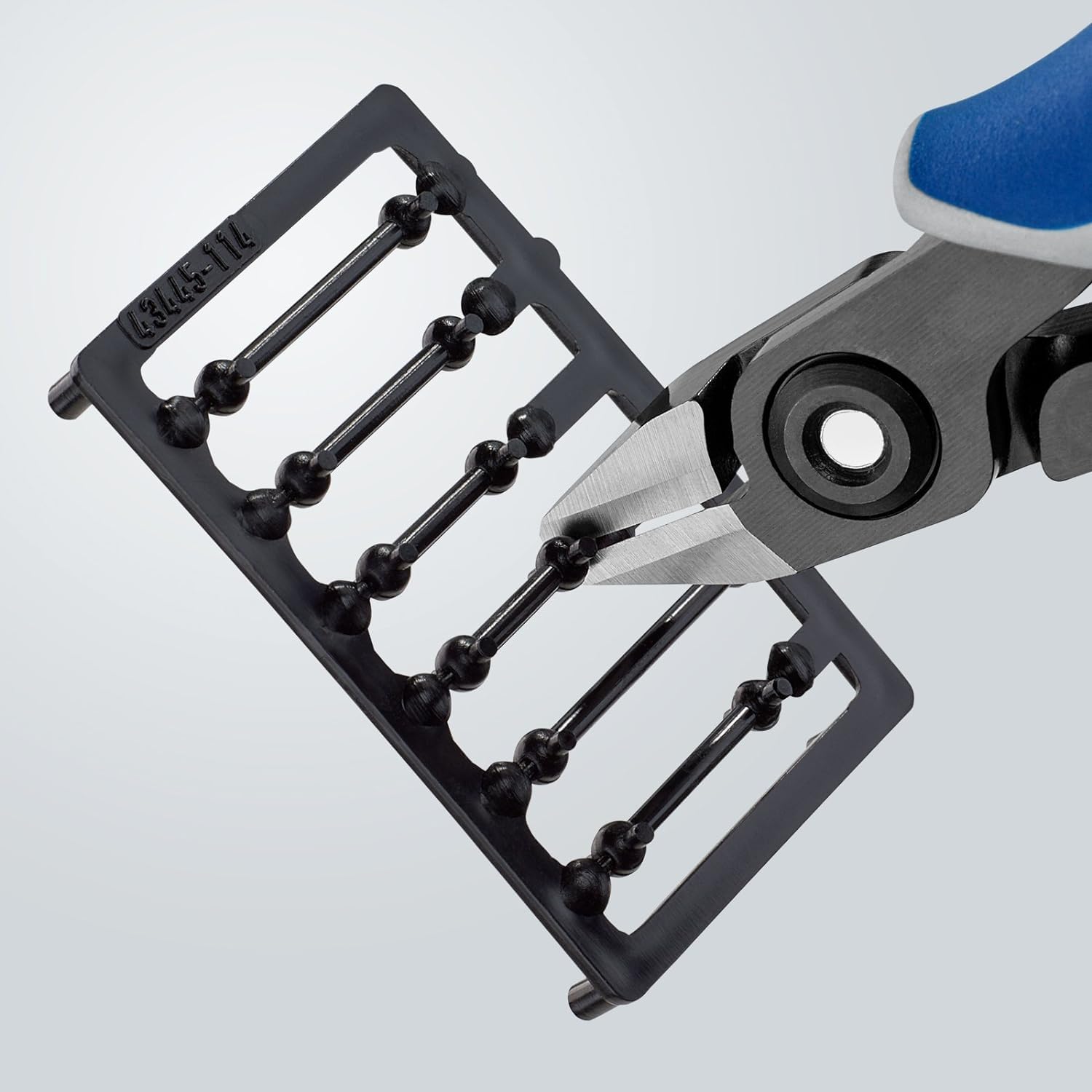 KNIPEX Alicates de precisión de corte diagonal para electrónica con mangos multicomponente 125 mm, 79 42 125 Z