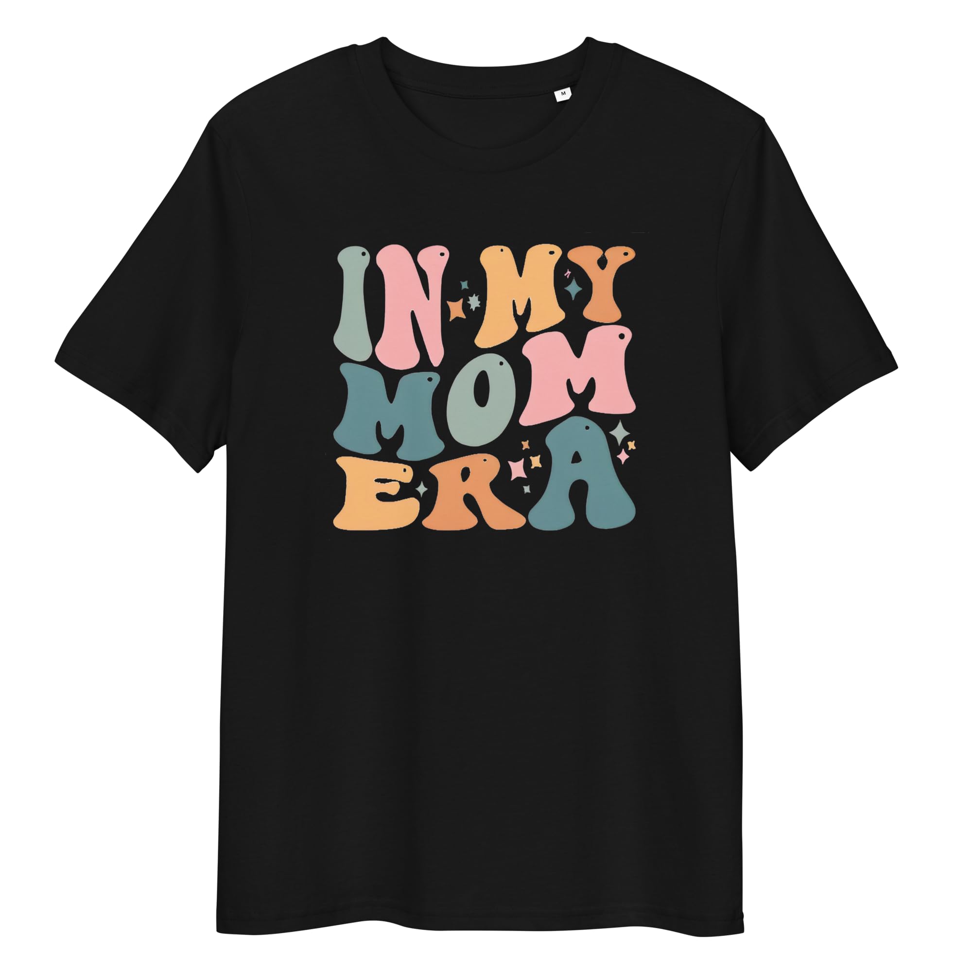 GenericPenguin Prints in My Mom's Era Design Printed T-Shirt Casual Round Neck Cotton