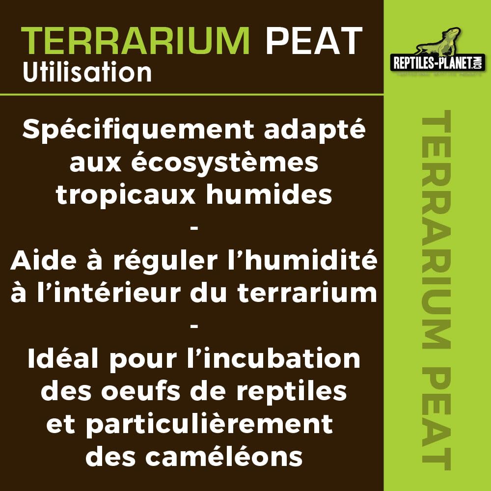 Reptiles-Planet Terrarium podłoże z gadów torfowych, 6 litrów