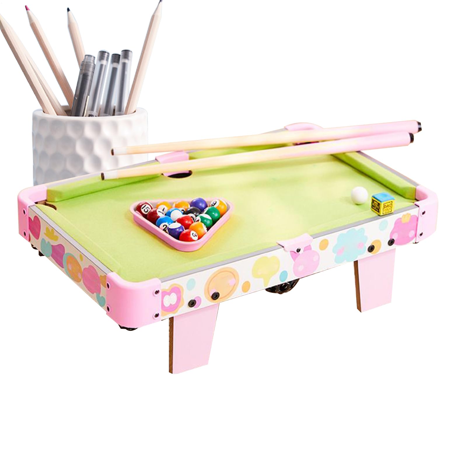 Billardspielzeug, faltbares Lernspiel, interaktives Billardspielzeug-Set, Familienunterhaltung für Kinder, Indoor-Spielaktivitäten, Zubehör von | Set d