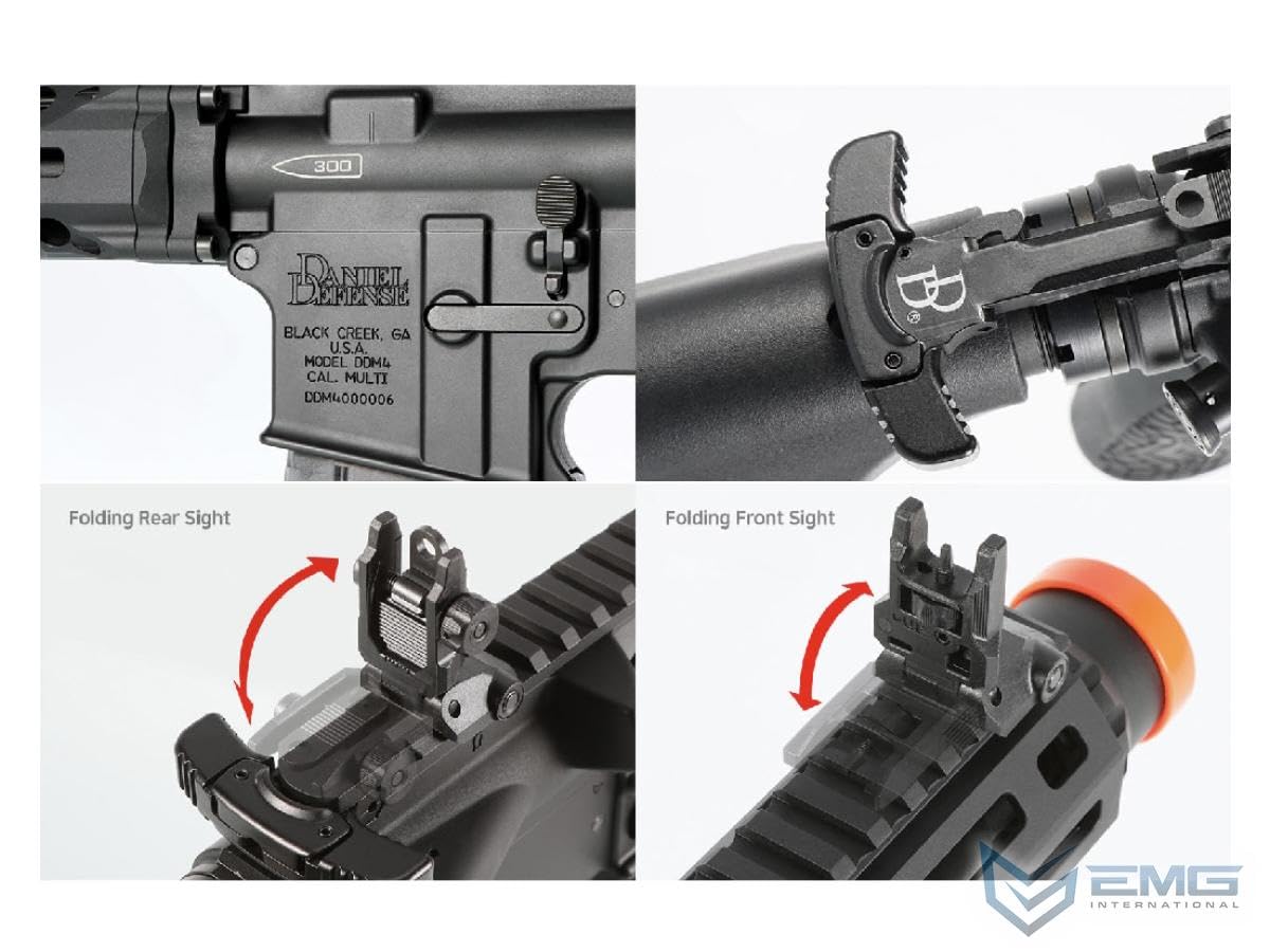 Amazon.co.jp: CYMA/EMG DD M4A1 RIS3 フルメタル電動ガン BK(E