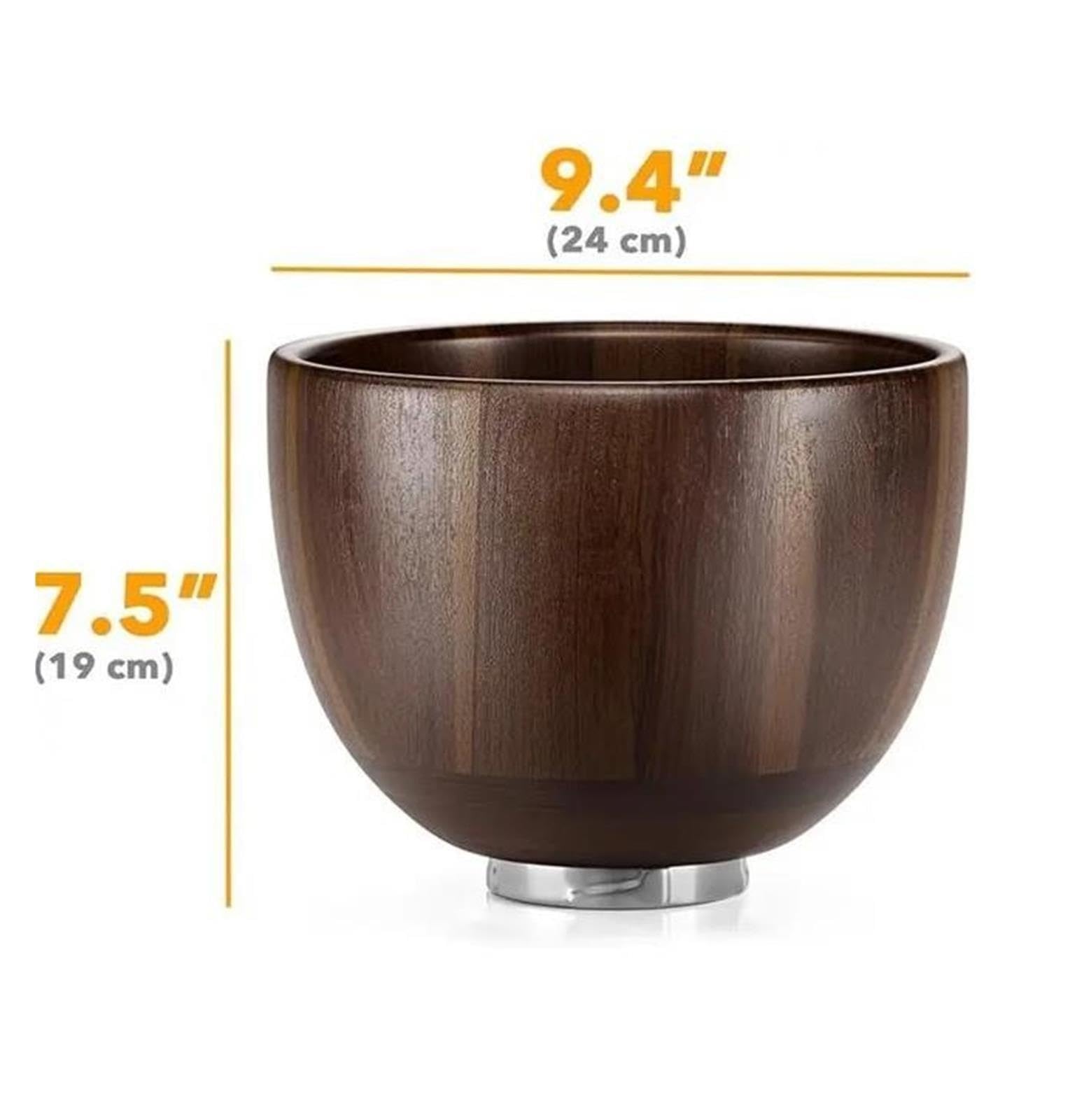 Compatibile con KitchenAid, ciotola in legno di acacia
