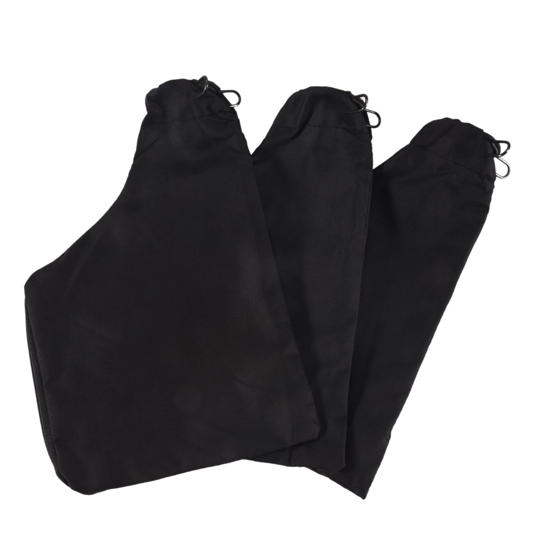 Fuhjythy Saw Dust Bag, Black Dust Collector Bag with Zipper & Wire Stand, for 255 Model Miter Saw 3Pcs