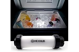 Hexnub Cooler Box Light - Waterproof LED Flashlight for Ice Chests and Coolers