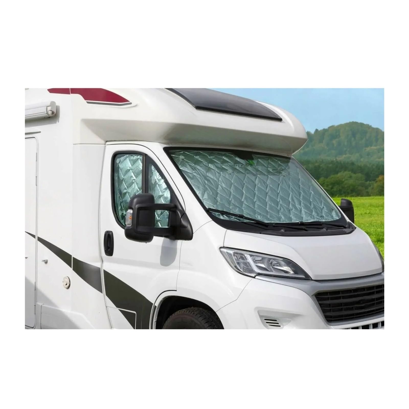 Auto Tende Termiche Interne Parabrezza Sollevamento Finestra Parasole Kit Copertura Per Fiat Per Ducato Per Citroen Per Relè 2006-2022 Auto Parasole