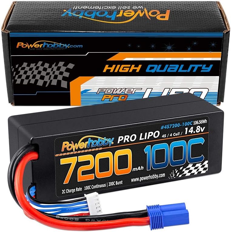 Up To 40% OFF Powerhobby 4s 14.8v 7200mah 100C-200C Lipo Battery w EC5 Hard Case (2 Pack) 4-Cell FITS : Arrma Kraton Tyhpon Senton Tailon Outcast FAZON Up To 60% OFF Powerhobby 4s 14.8v 7200mah 100C-200C Lipo Battery w EC5 Hard Case (2 Pack) 4-Cell FITS : Arrma Kraton Tyhpon Senton Tailon Outcast FAZON