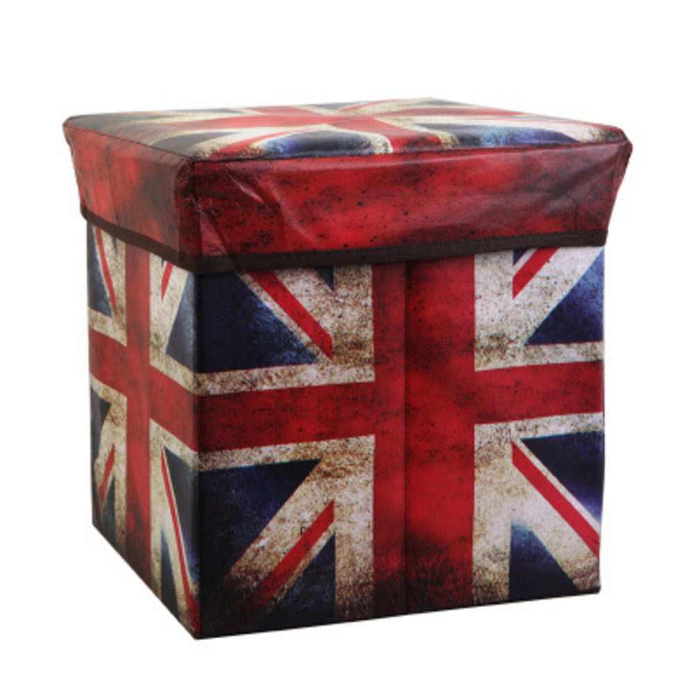 GTMLVBVBO Storage ottoman,Storage stool Folding bench toy chest Changing shoes stool northern europe Simple-A 30x30x30cm(12x12x12)