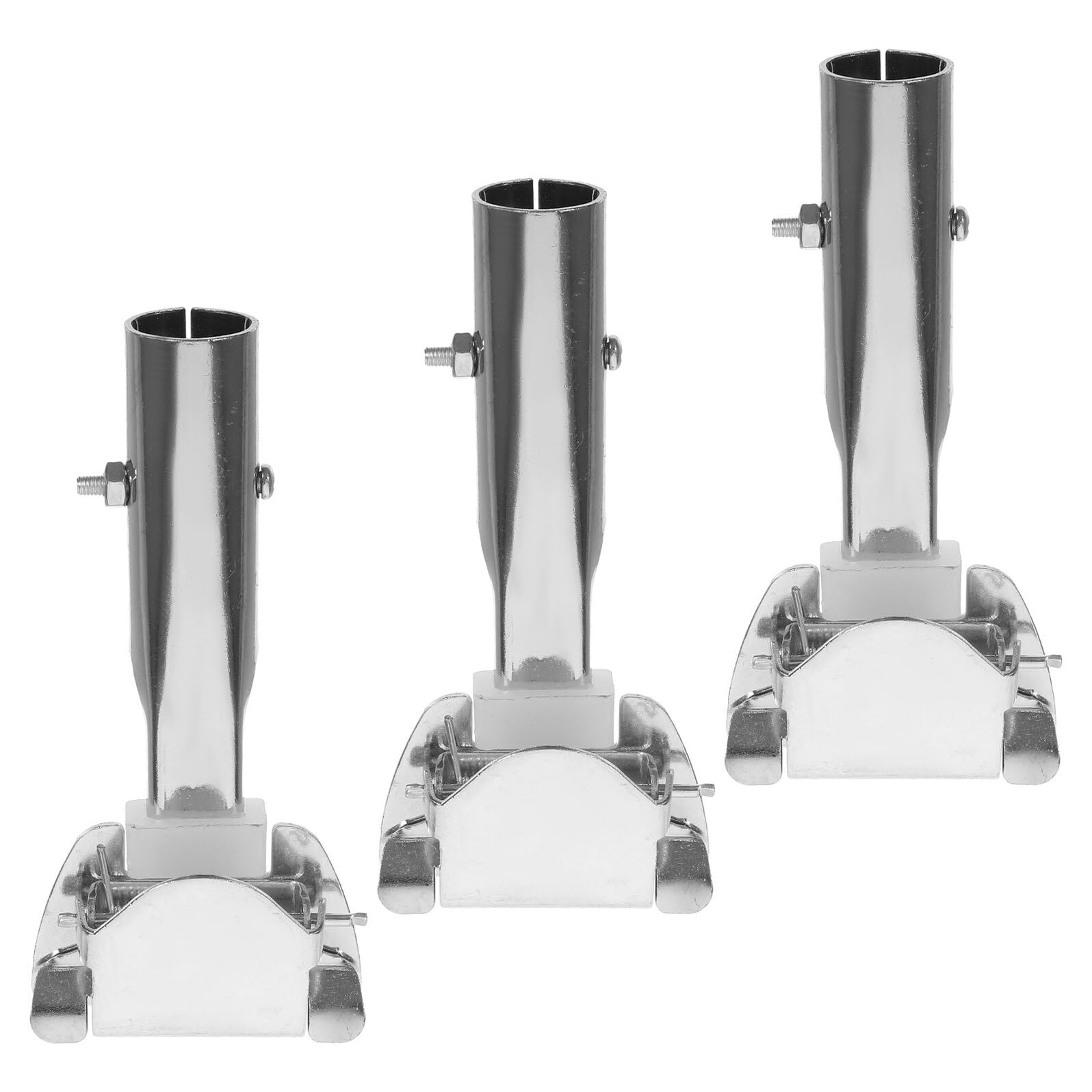 DOITOOL Abrazadera de Acero Inoxidable para Varilla de Trapeador, Clip de Repuesto de 3 Piezas de 2.0 Mm Tornillos, Accesorio para Mopas de Limpieza de Suelos en Hogar y Profesionales