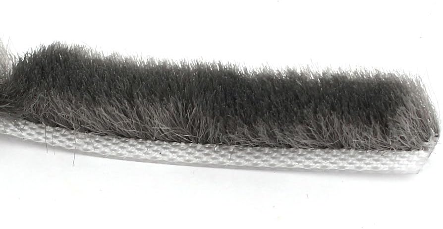 Aexit Window Door Weatherstrip Brush Seal Strip 0.28-inch x 0.31-inch x 18Ft Gray (4a5a815e0420e4d236297fc798249f4a)