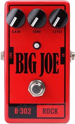Big Joe B-302 Rock Distortion Guitar Effect Pedal