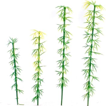 NW Model Trees Model Train Scenery Architecture Trees Model Scenery Model Bamboo with No Stands 8x10x12x15cm100pcs