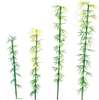 NW Model Trees Model Train Scenery Architecture Trees Model Scenery Model Bamboo with No Stands (8x10x12x15cm(100pcs))