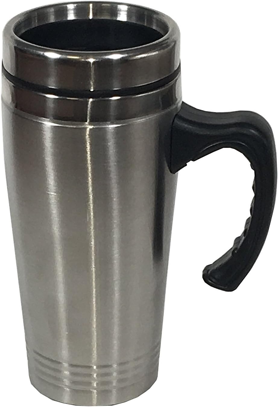 16oz Stainless-Steel Travel Mug with Handle, non-slip base, hand wash coffee mug
