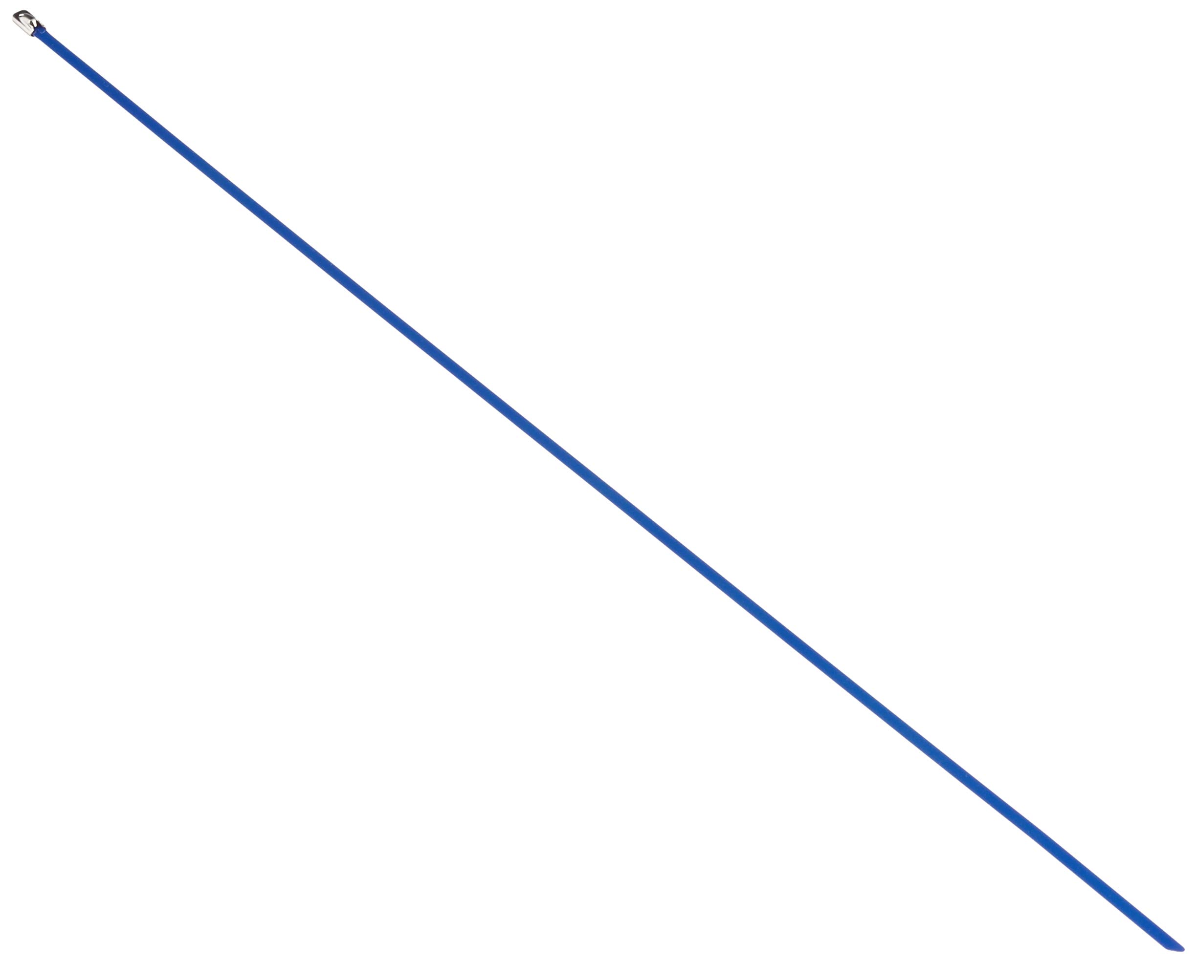 DeLock Stainless Steel Cable Ties L 500 x W 4.6 mm Blue Pack of 10