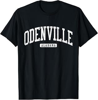 Odenville Alabama AL JS03 College University Style T-Shirt