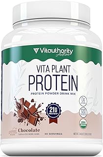 Organic Plant Based Protein for Women Complete Vegan Protein Powder with...