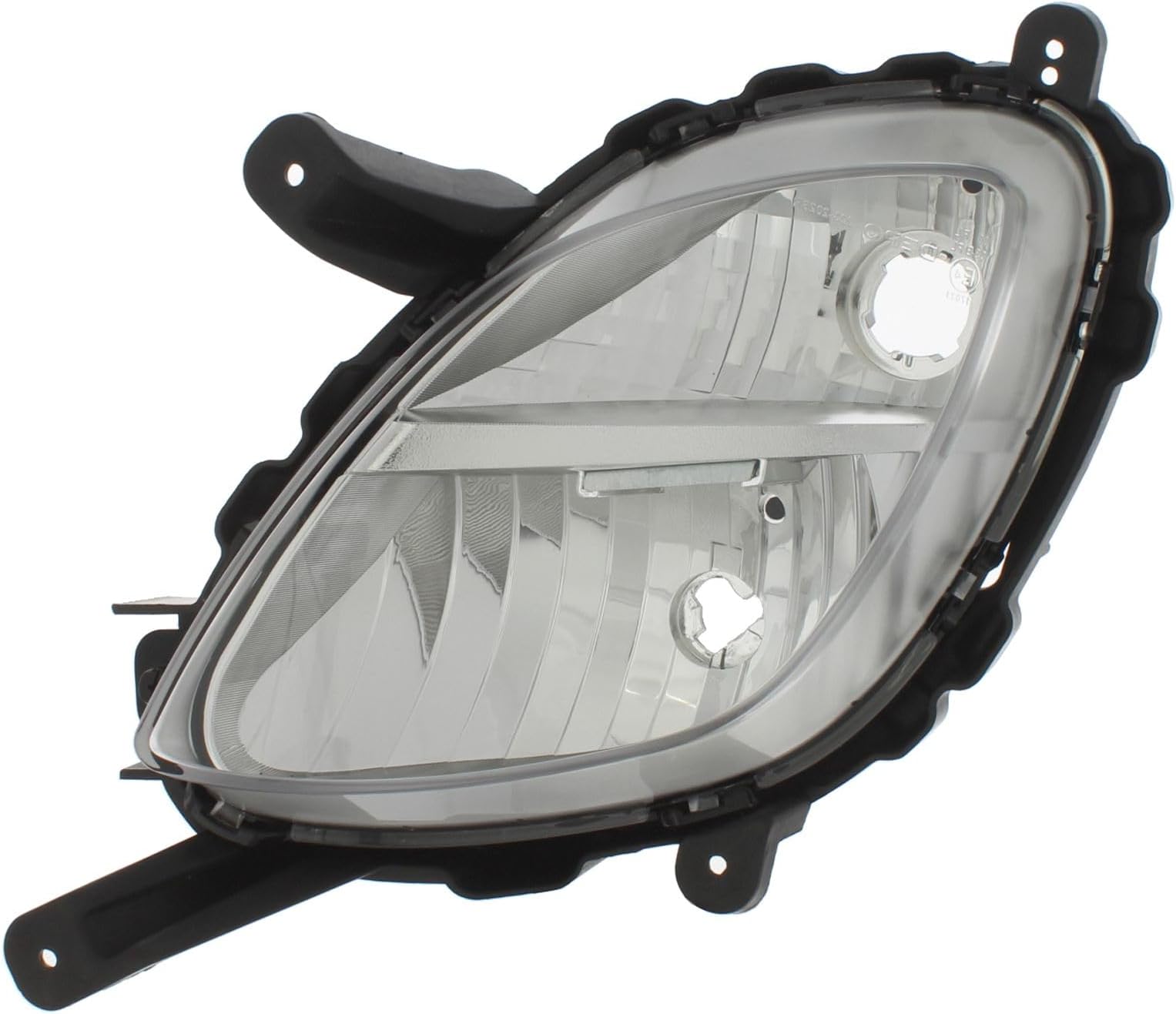 Front Fog Light Lamp Assembly Compatible with Kia Picanto Hatchback 2011-2015 For UK Passenger Side Left Hand Replacement