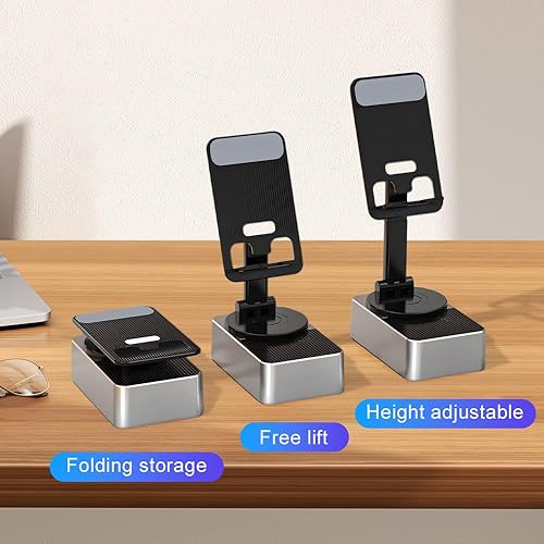 Miniatura 5 de Altavoz Bluetooth de inducción inalámbrico 5 en 1 con soporte ajustable para teléfono, nuevo altavoz de inducción inalámbrico multifuncional 2026,