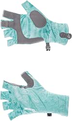 DSG Outerwear Women's Kristina Fishing Gloves (Aqua Wave, Large)