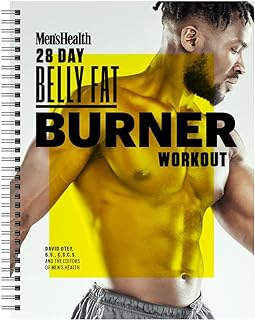 Men's Health 28-Day Belly Fat Burner Workout Planner: Medium to high-intensity compound exercises to help you burn fat and chisel your abs with a workout planner to keep you on track