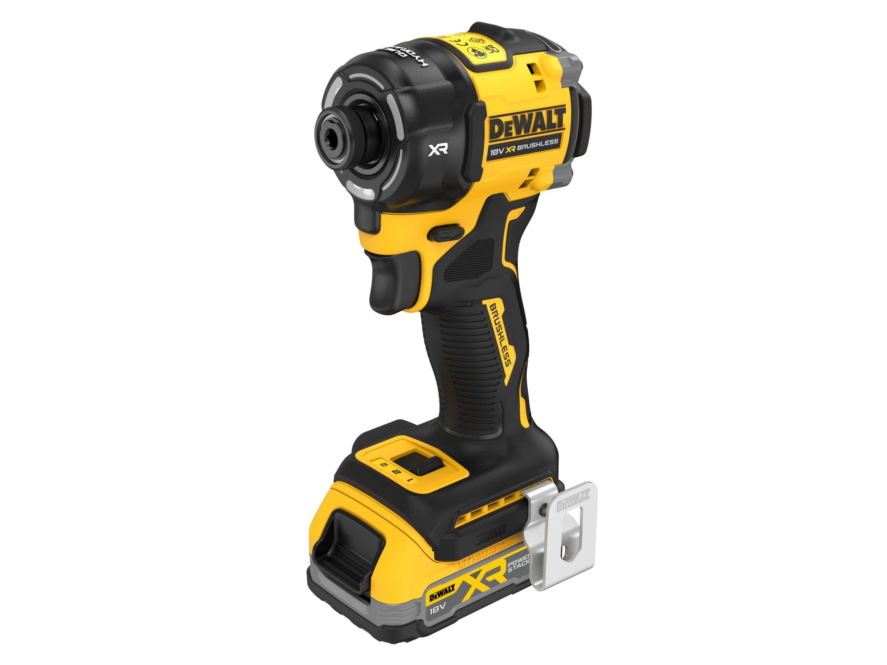 Dewalt Dcf870e2t 18V Xr Hydraulic Compact Impact Driver 2X 1.7Ah Powerstack