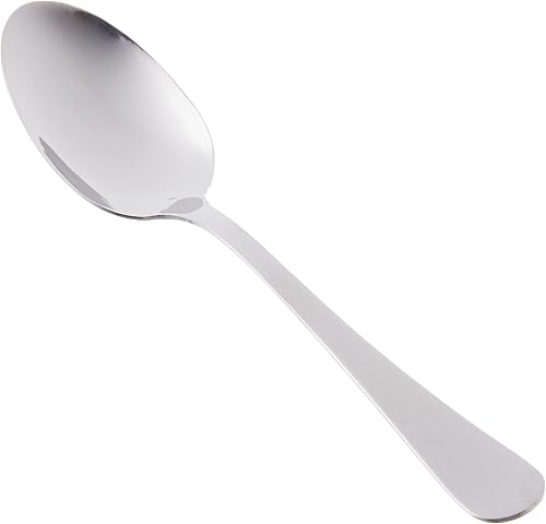 Miniatura 1 de Winco Juego de cucharaditas Elite de 12 piezas, acero inoxidable 18-0, plata