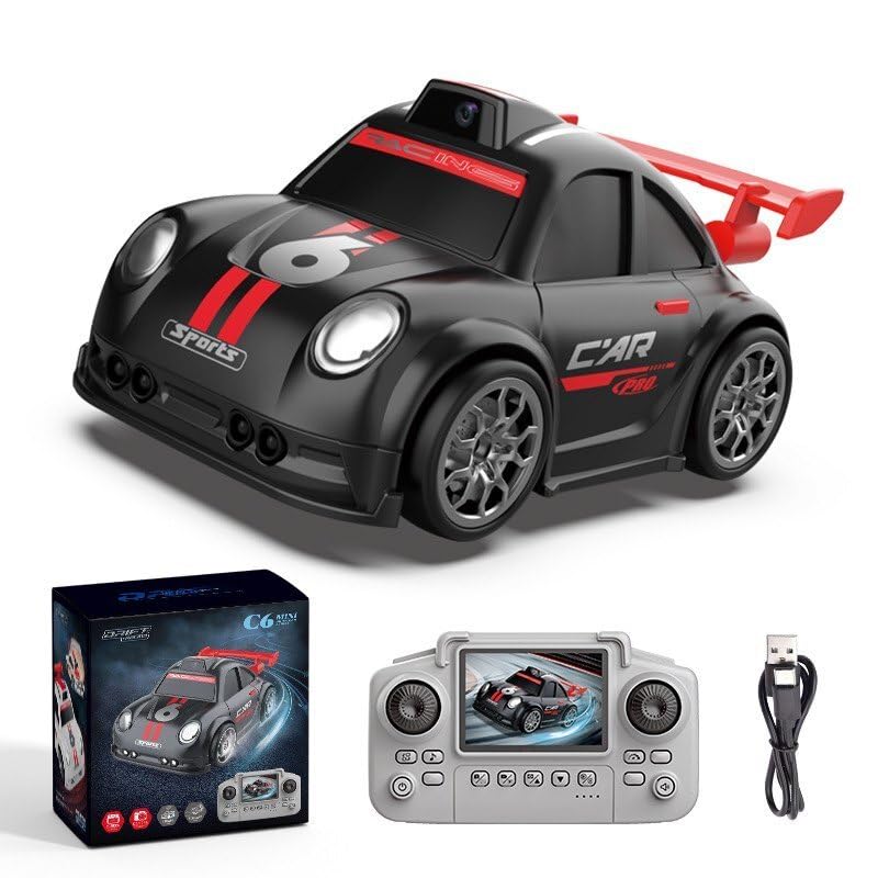 Drifting RC Car for Kids – 2.4GHz Remote Control Racing Car with Lights, Sound Effects, Follow & Escape Modes | 360° Rotation, Auto Demo, Sensor Control | Toy Vehicle for Boys & Girls-image-25