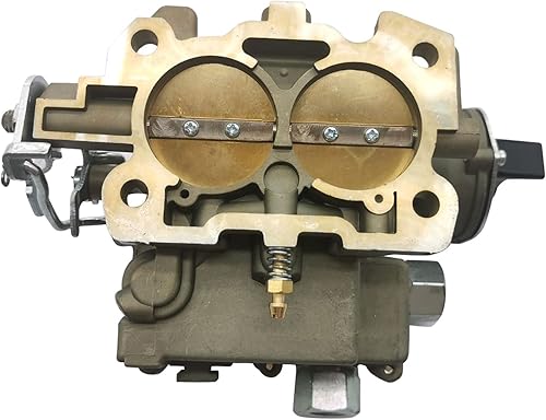 Miniatura 6 de Trucktok 3310-864940A01 - Carburador marino de repuesto para motor Rochester Mercruiser 2 barriles de carbohidratos 2.5 3.0 4CYL con estrangulador