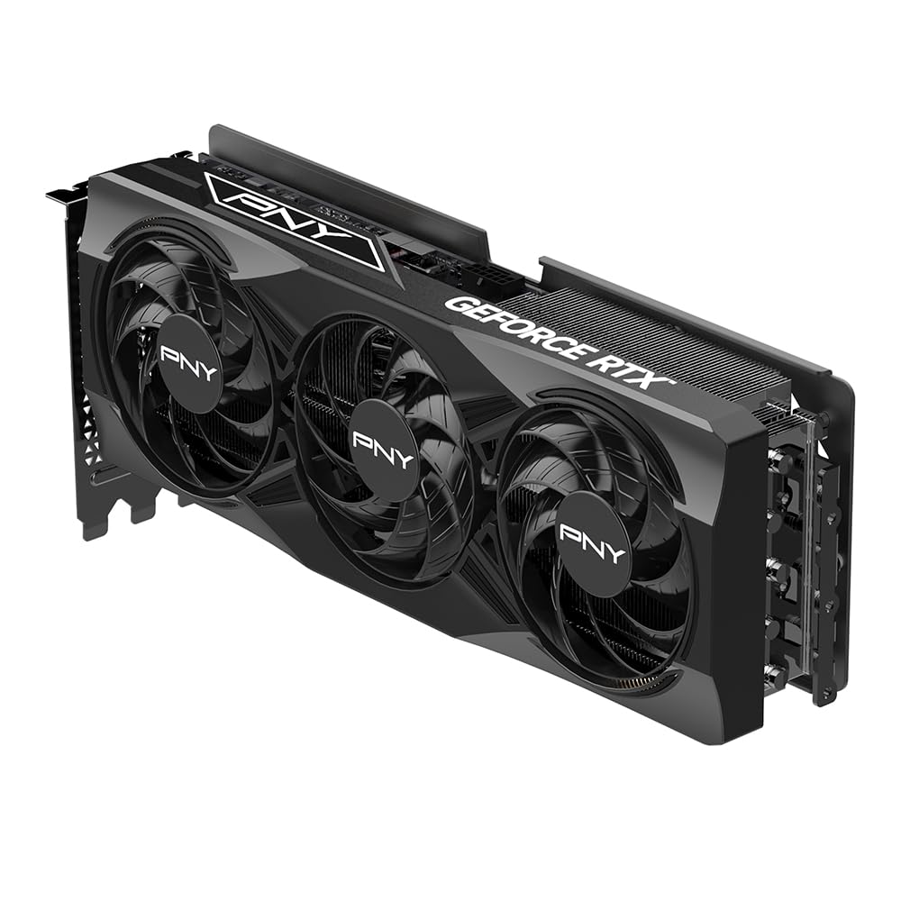 61MNqBEXG3L._SL1000_ PNY GeForce RTX™ 5070Ti 16GB OC Triple Fan Gaming Graphics Card DLSS 4 - VCG5070T16TFXPB1-O