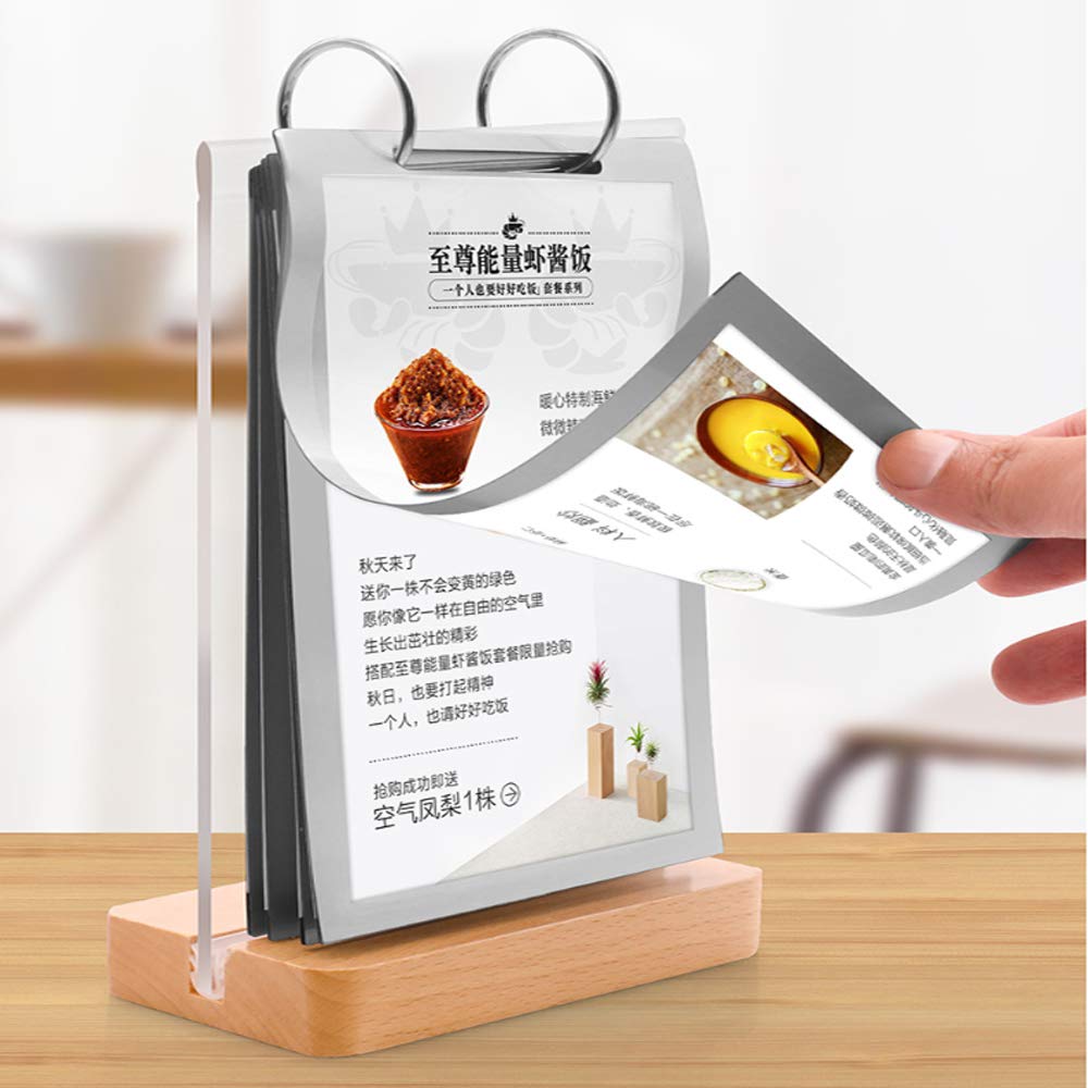 Buy Menu Holders,Menu Covers,Restaurant Menu,Sign Holder Acrylic Menu