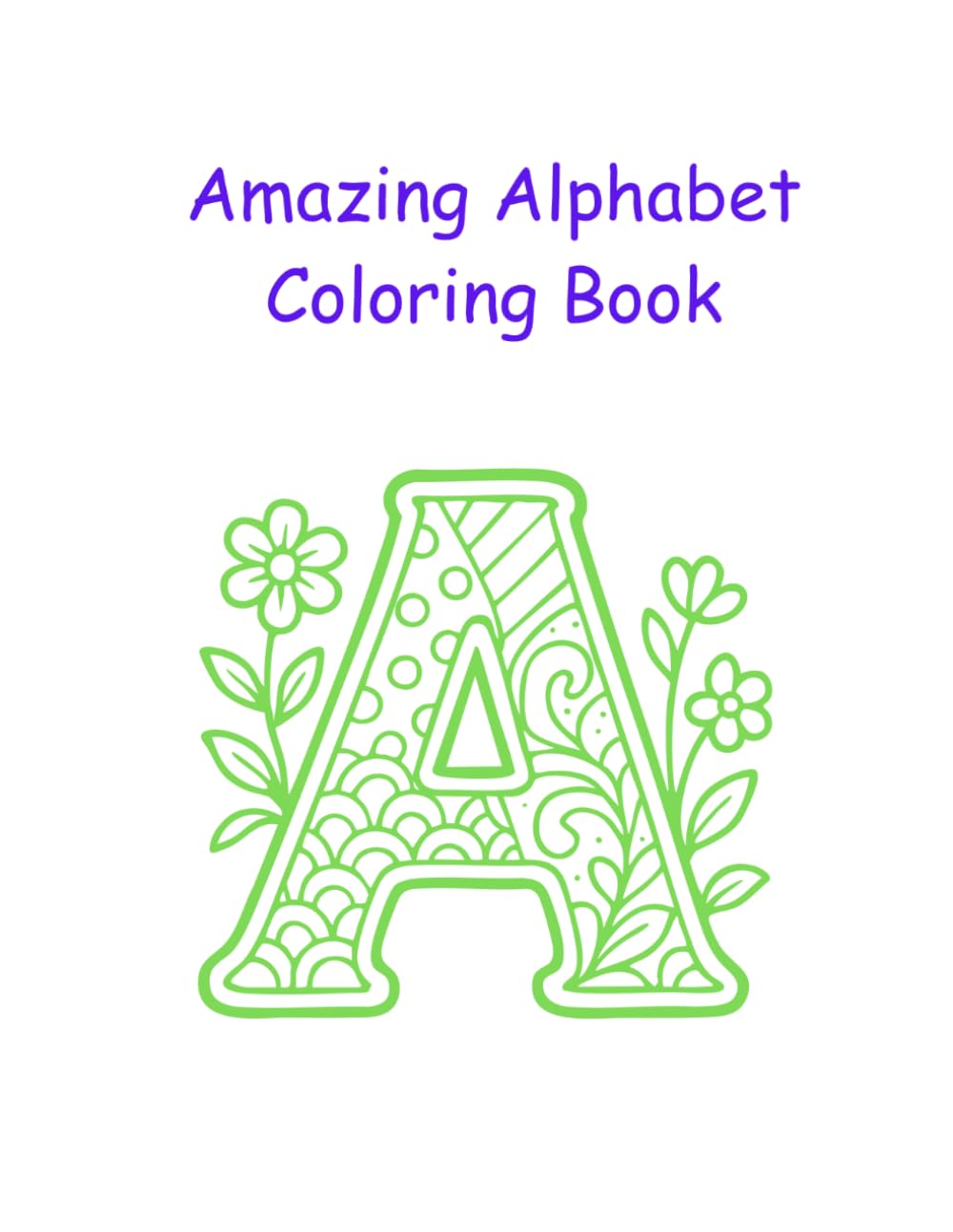 Amazing Alphabet Coloring Book