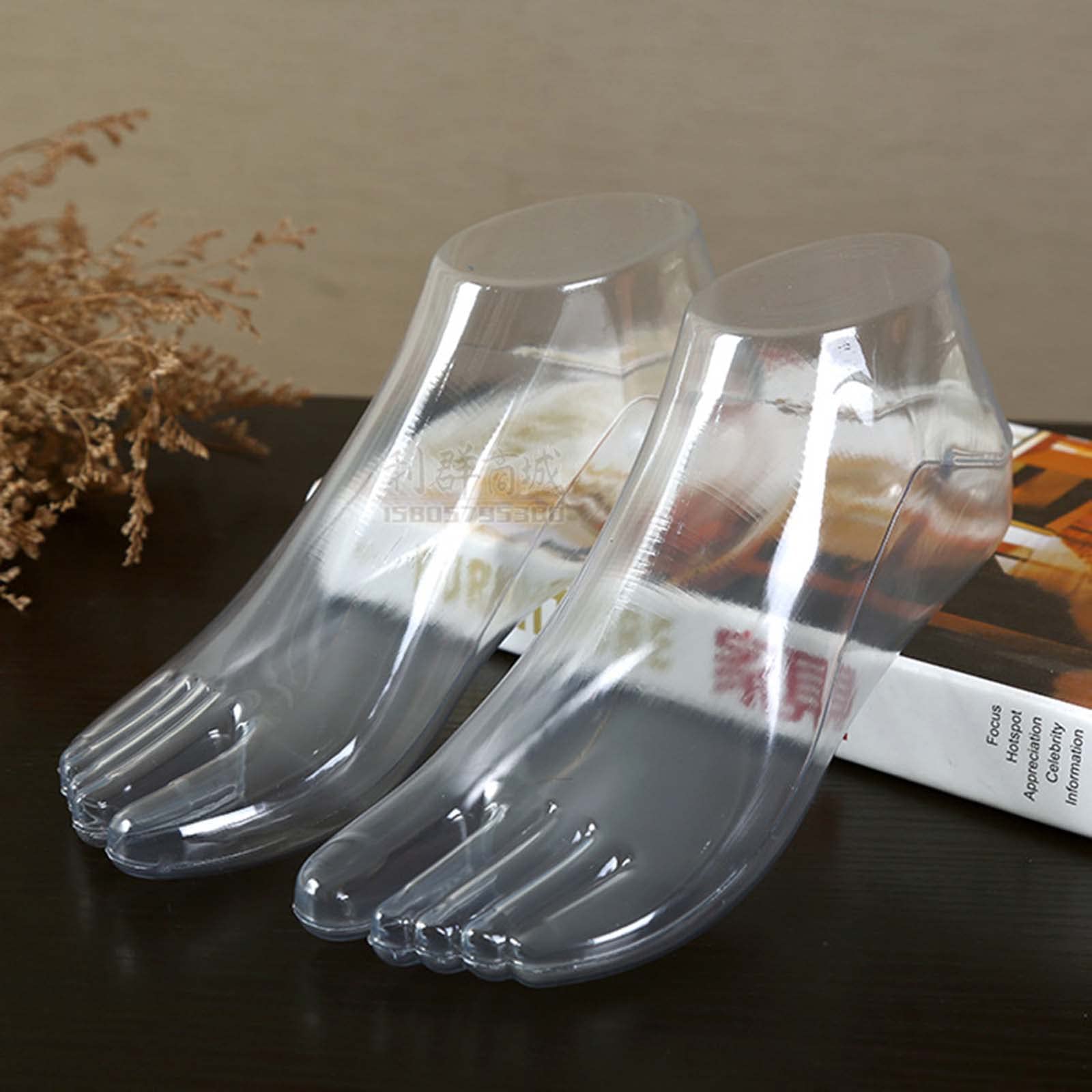Pieds en plastique pour chaussures chaussettes sandales support de pied mannequin femme présentoir bijoux sandale support de pied