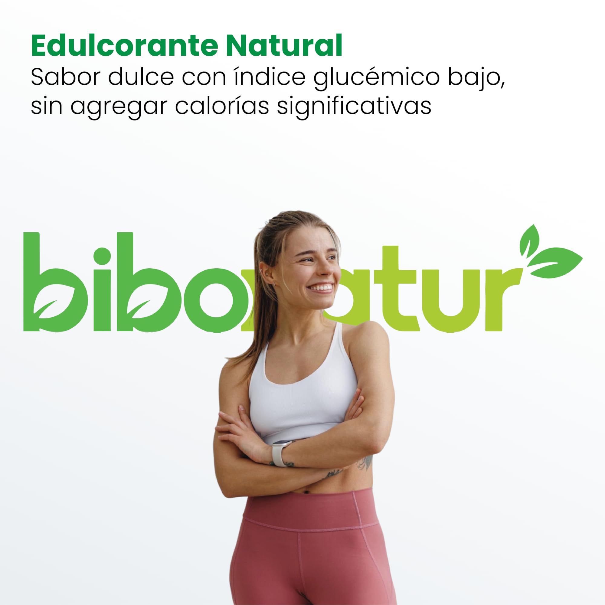 Bibonatur Xilitol 500gr – 100% Vegetal: azúcar de Abedul – Edulcorante Sustituto Natural del Azucar - Bajo Índice Glucémico – Bajo Índice Calórico