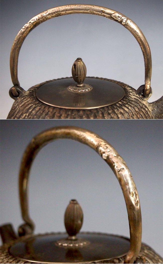 Amazon｜【海外発送可】【中国語対応可】【日本製】 蔵六写 菊形鉄瓶