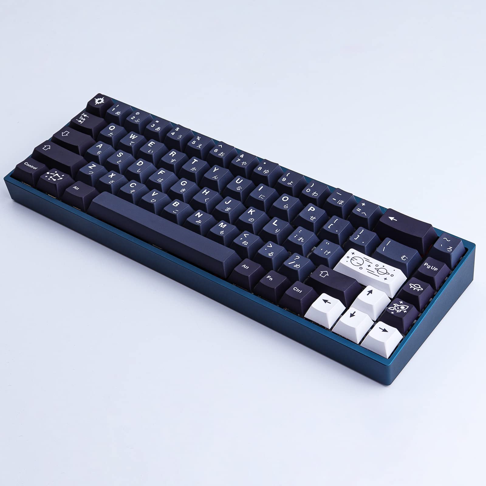 JakeTsai PBT Kaycaps, 161 Keys Galaxy Cherry Profile Japanese