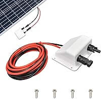 Vista 12 de Glándula de entrada de cable solar Slocable, carcasa de entrada de doble cable solar con cable de 10 pies 10awg, IP68 resistente a los rayos UV