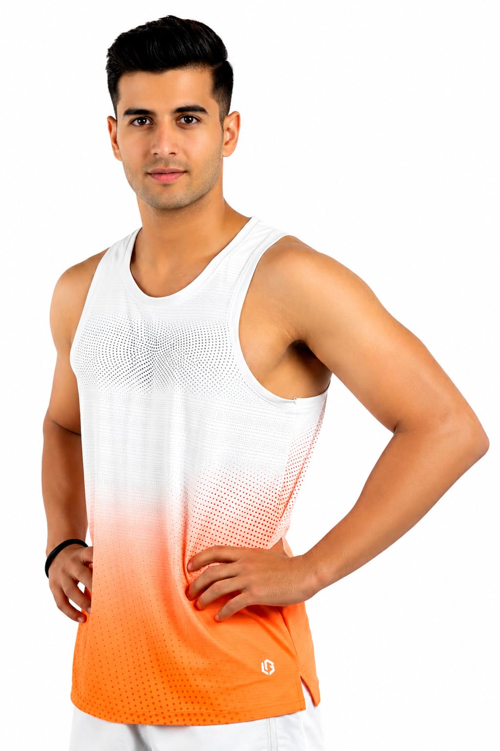 unbeaten Dri-Fit Men's Sports T-Shirt | Quick Dry Activewear Gym Running Training Tee | Round Neck Sleeveless | 100% Polyster-picture-46