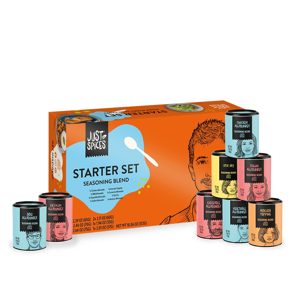 Just SpicesStarter Set, 18.0 OZ | Every meal covered. With just one set.