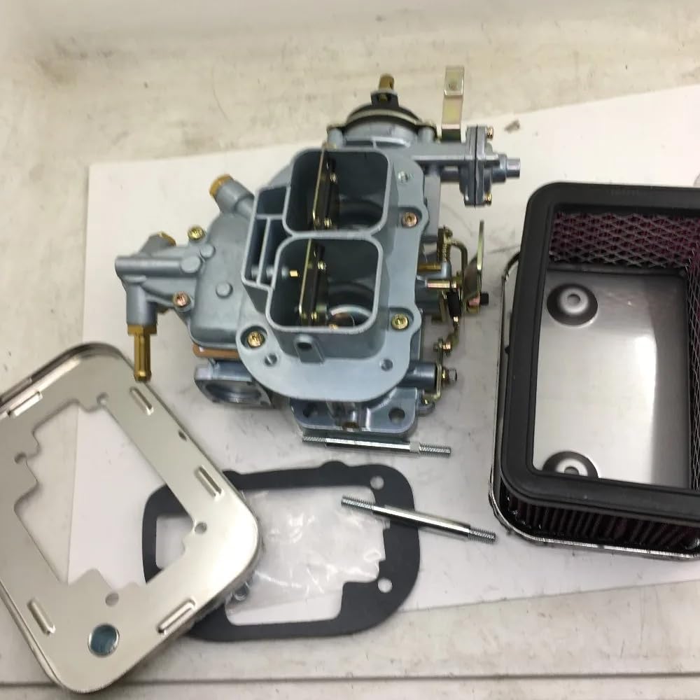 YOFAB YL New FAJS CARB FOR Weber 32 36 DGV Manual Choke Carburetor Kit For Jeep CJ's FAJS 32 36DGV + AIR CLEANER
